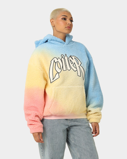 Loiter Sherpa Hoodie Multi-Coloured