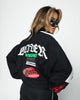 Loiter Speedway Windbreaker Jacket Black