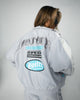 Loiter Speedway Windbreaker Jacket Grey