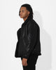 Saint Morta Shearling Oversized Jacket Black