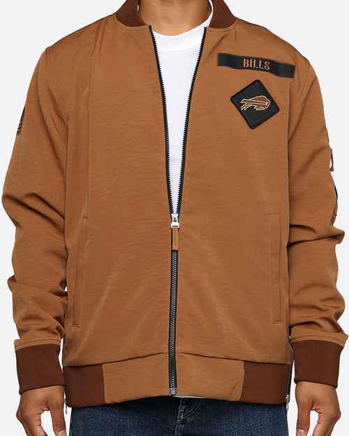 Nike Buffalo Bills 'Salute To Service' Bomber Jacket Ale Brown/Caca