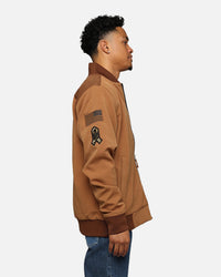Nike Buffalo Bills 'Salute To Service' Bomber Jacket Ale Brown/Caca