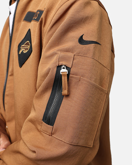 Nike Buffalo Bills 'Salute To Service' Bomber Jacket Ale Brown/Caca