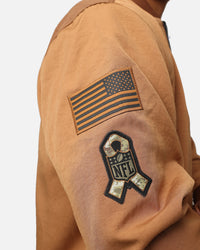 Nike Buffalo Bills 'Salute To Service' Bomber Jacket Ale Brown/Caca