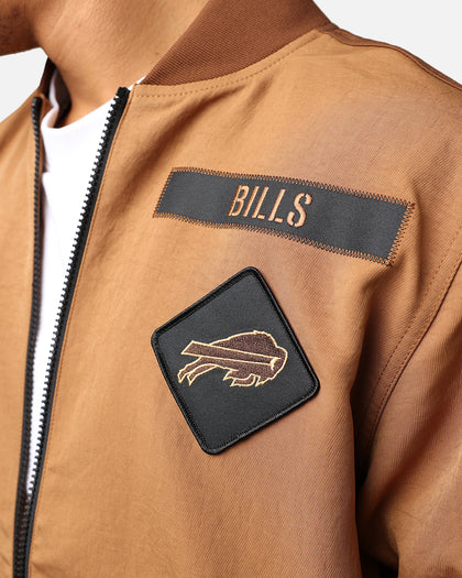 Nike Buffalo Bills 'Salute To Service' Bomber Jacket Ale Brown/Caca