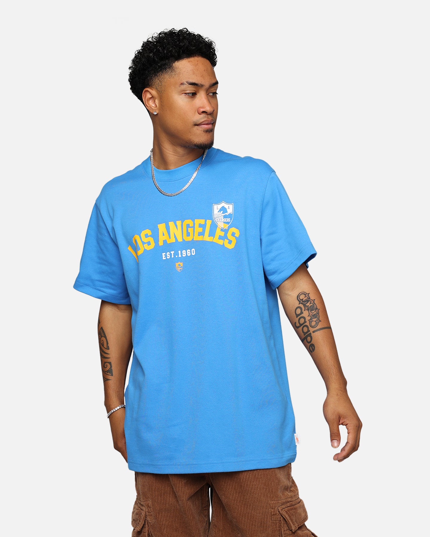 Salsation サルセーションウェア　lightblue V-Tshirt salsation サルセーション VTシャツ Dark Brown S 新作 salsation サル