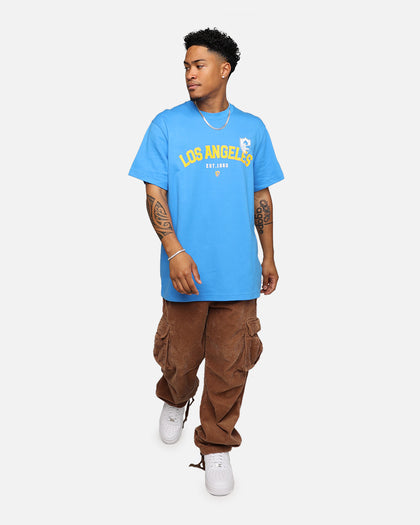 Nike Los Angeles Charger Rewind Slogan T-Shirt Italy Blue