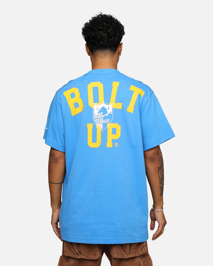 Nike Los Angeles Charger Rewind Slogan T-Shirt Italy Blue