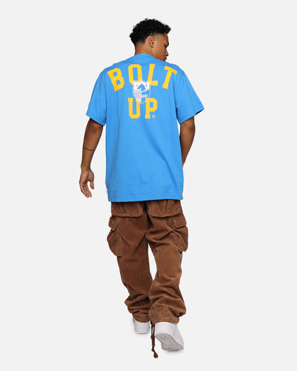 Nike Los Angeles Charger Rewind Slogan T-Shirt Italy Blue