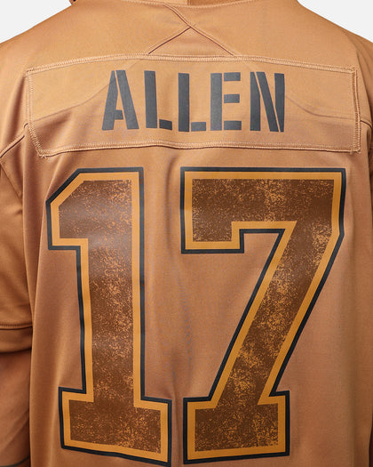 Nike Buffalo Bills Josh Allen #17 'Salute To Service' Jersey Ale Brown