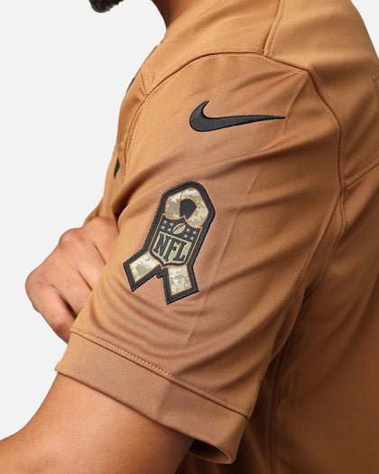 Nike Miami Dolphins Tua Tagovailoa #1 'Salute To Service' Jersey Ale Brown