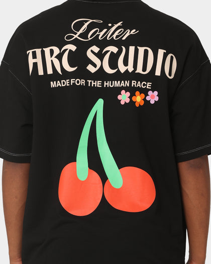 Loiter Studio Oversized T-Shirt Black