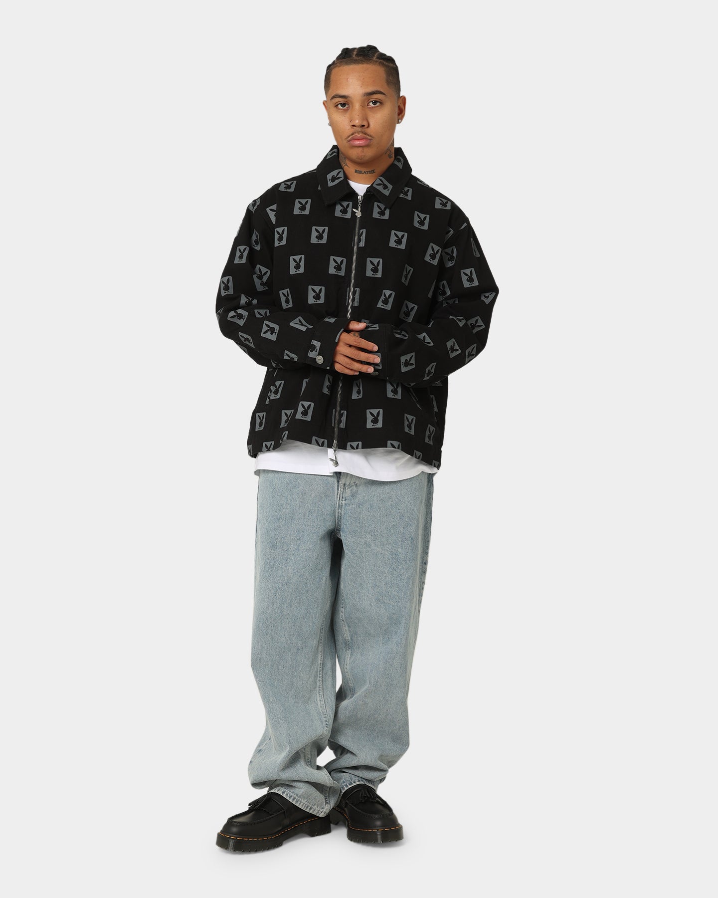 Playboy By CK Poker Jacket Black | Culture Kings US