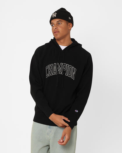 Champion LFS Knitted Hoodie Black