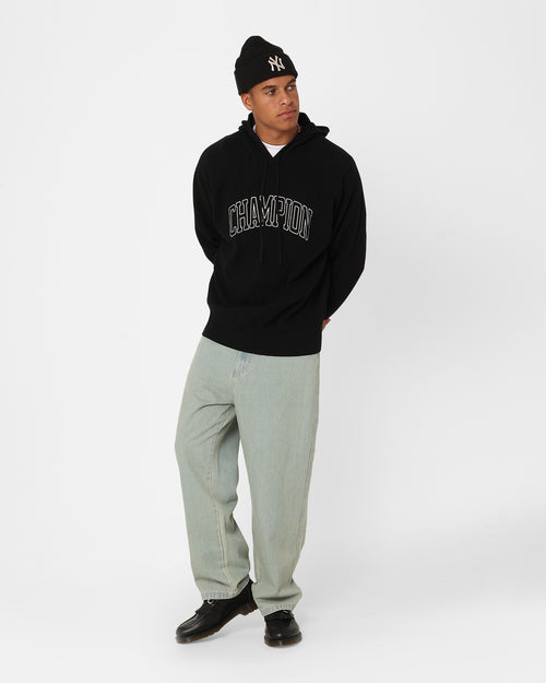 Champion LFS Knitted Hoodie Black