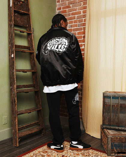 Dreamville Dreamville Paisley Coach Jacket Black