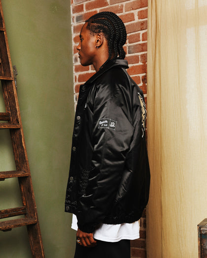 Dreamville Dreamville Paisley Coach Jacket Black