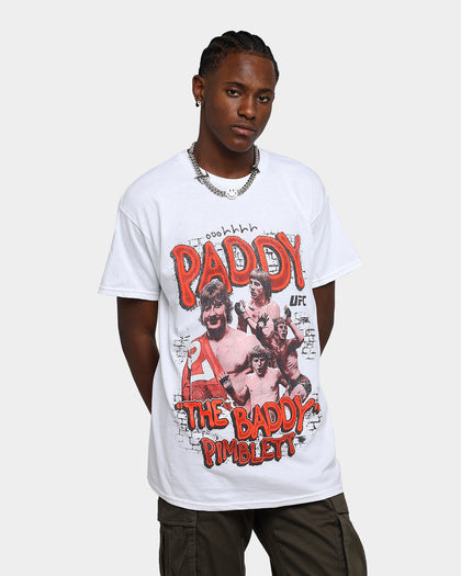 UFC By Goat Crew Paddy The Baddy T-Shirt White