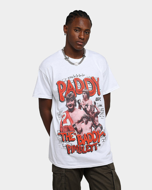 UFC By Goat Crew Paddy The Baddy T-Shirt White