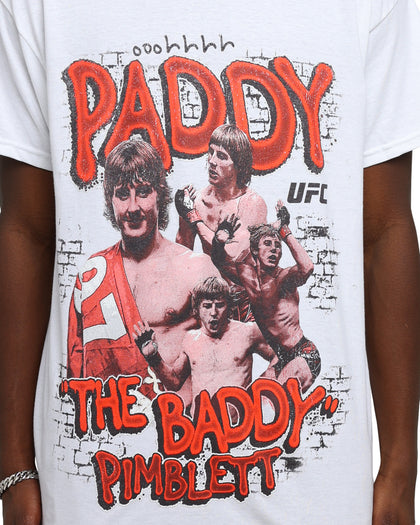 UFC By Goat Crew Paddy The Baddy T-Shirt White