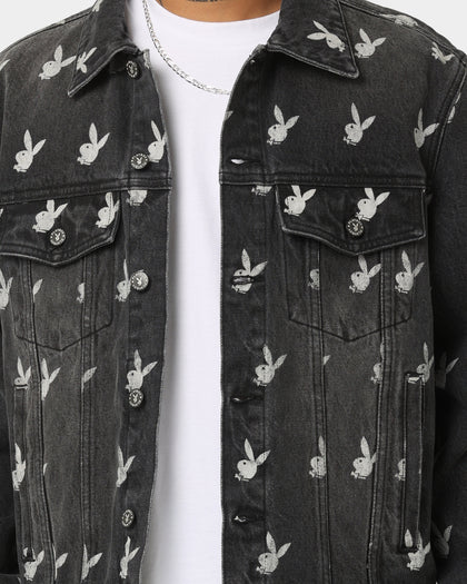 Playboy By CK Players Denim Jacket Black
