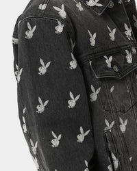 Playboy By CK Players Denim Jacket Black