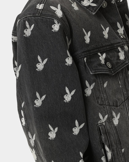 Playboy By CK Players Denim Jacket Black
