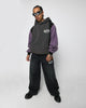 Loiter Splinter Hoodie Black/Purple