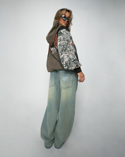 Loiter Splinter Hoodie Black/Camo