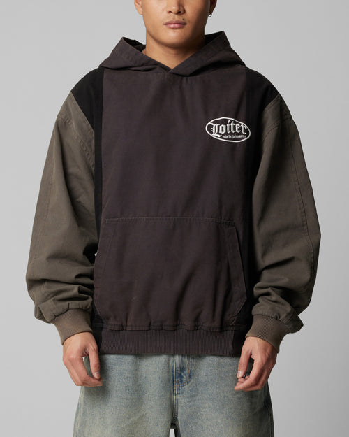 Loiter Splinter Hoodie Black/Charcoal