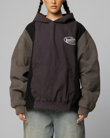 Loiter Splinter Hoodie Black/Charcoal