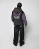 Loiter Splinter Hoodie Charcoal/Purple