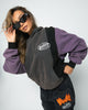 Loiter Splinter Hoodie Charcoal/Purple