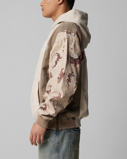 Loiter Splinter Hoodie Desert Camo
