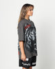 Loiter Wolf Pack Vintage T-Shirt Charcoal