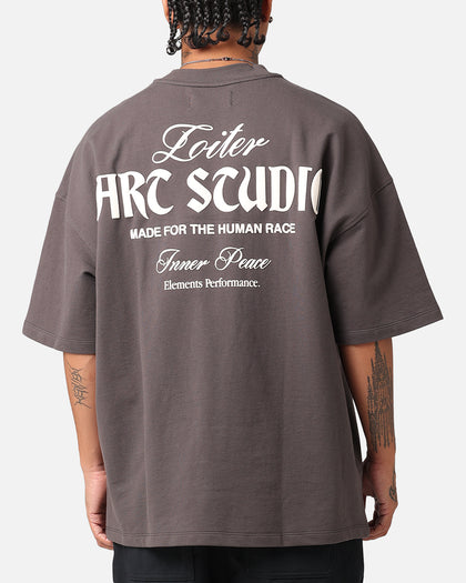Loiter Art Studio Premium T-Shirt Grey