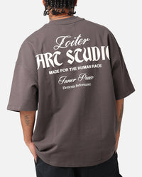 Loiter Art Studio Premium T-Shirt Grey