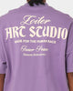 Loiter Art Studio Premium T-Shirt Purple