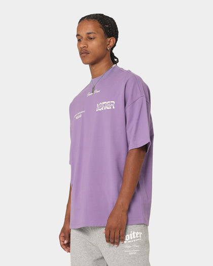 Loiter Art Studio Premium T-Shirt Purple