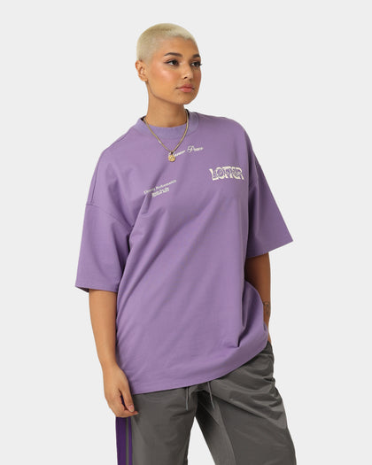 Loiter Art Studio Premium T-Shirt Purple
