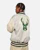 New Era X Alpha Industries Milwaukee Bucks L-2B Bomber Jacket Black