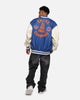 New Era X Alpha Industries New York Knicks L-2B Bomber Jacket Blue