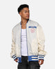 New Era X Alpha Industries New York Knicks L-2B Bomber Jacket Blue