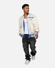 New Era X Alpha Industries New York Knicks L-2B Bomber Jacket Blue