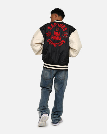 New Era X Alpha Industries Toronto Raptors L-2B Bomber Jacket Black