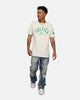 New Era X Alpha Industries Boston Celtics Striped T-Shirt White