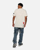 New Era X Alpha Industries Chicago Bulls Striped T-Shirt White