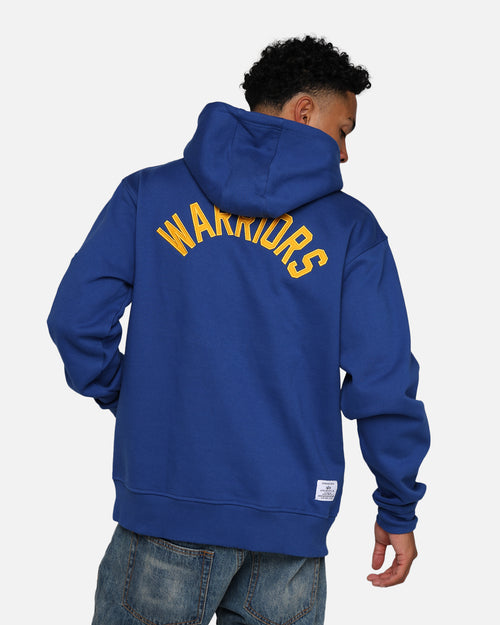 New Era X Alpha Industries Golden State Warriors Zipper Hoodie Blue