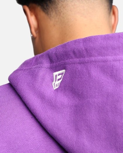 New Era X Alpha Industries Los Angeles Lakers Zipper Hoodie Purple