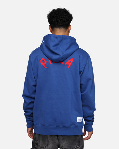 New Era X Alpha Industries Philadelphia 76ers Zipper Hoodie Blue